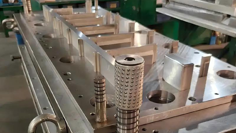 Precision fine blanking die tooling