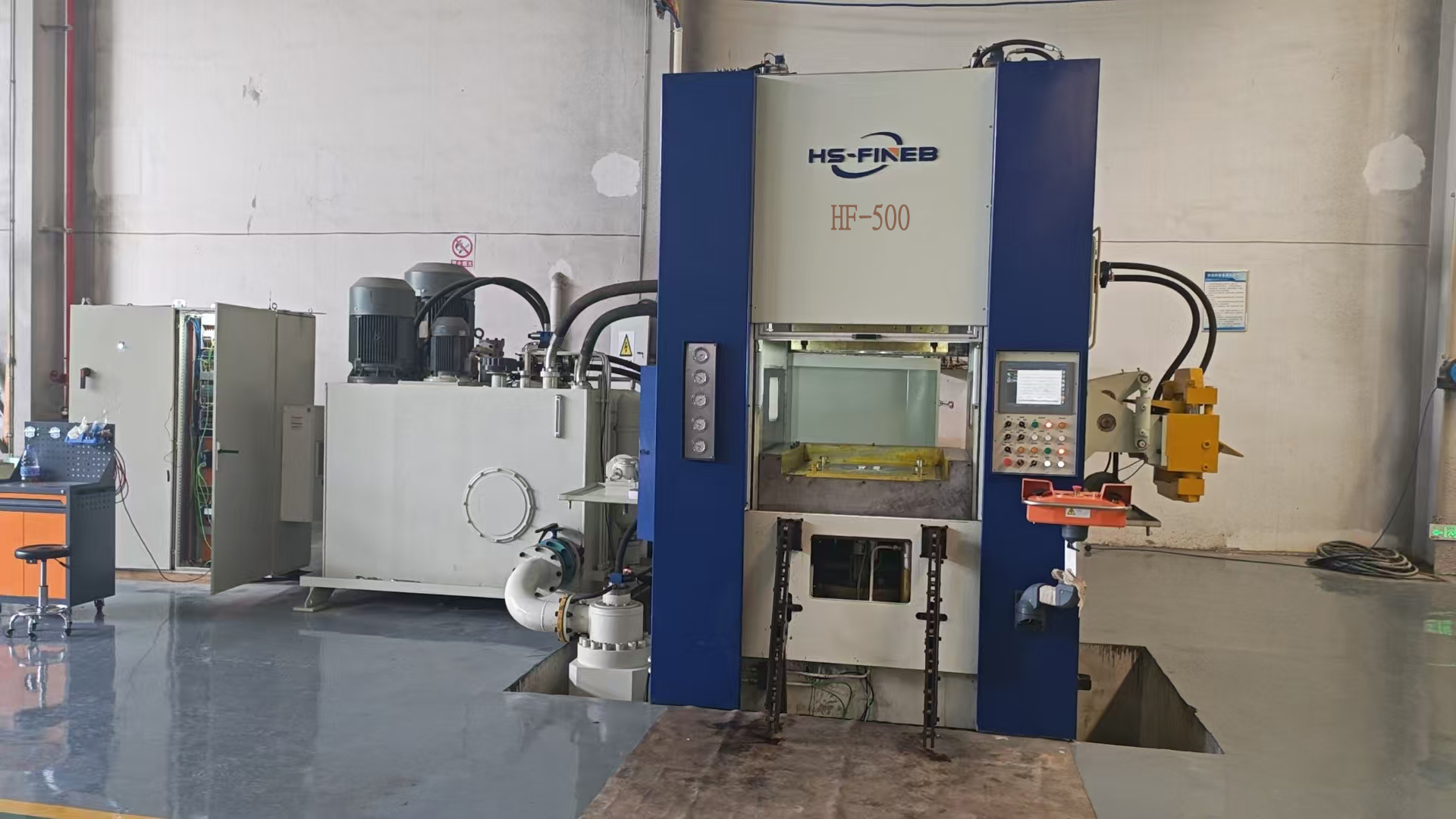 HF-500 500-ton fine blanking press machine
