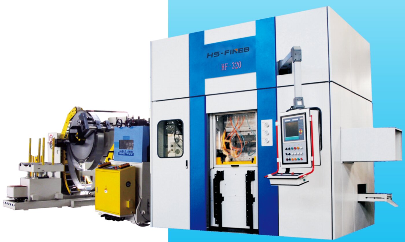 HF-320 fine blanking machine production line