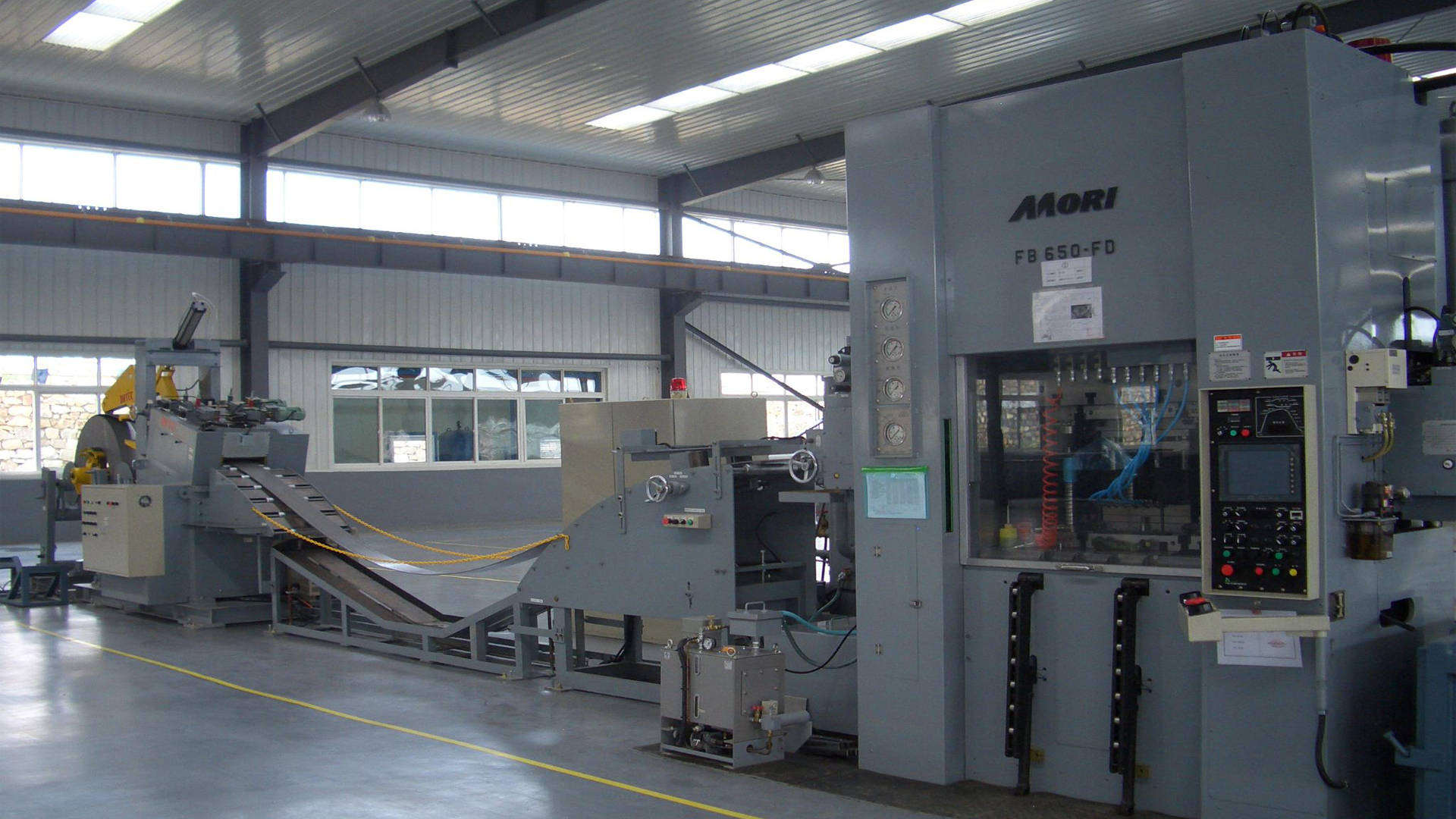 Mori fine blanking press repair and maintenance service