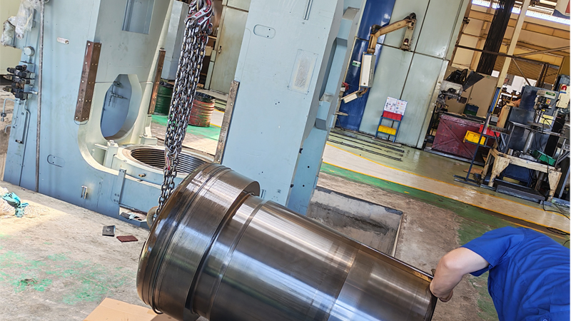 Press hydraulic system repair and maintenance